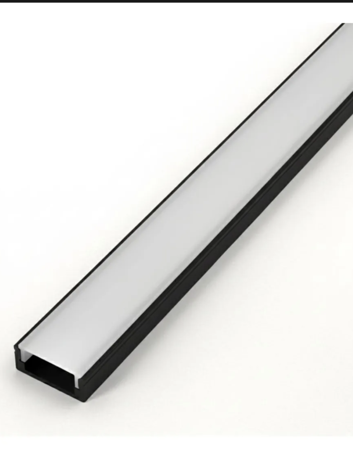 PERFIL SOBREPONER 17*7 NEGRO